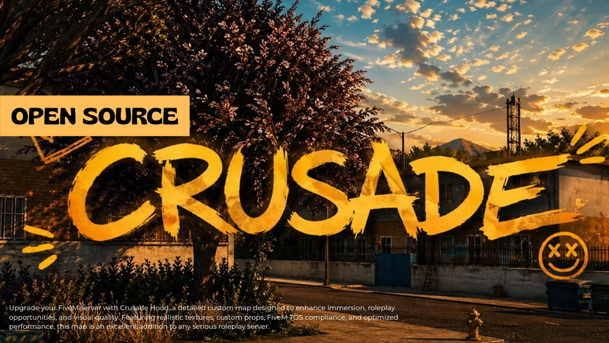 Crusade Hood | Realistic FiveM Hood Map | Open Source